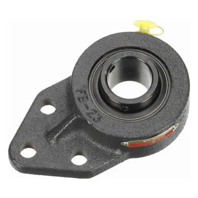 FB-22 Sealmaster 701244 Mounted Cast Iron Three Bolt Flange Bracket Ball Bearing 1.375" Straight Bore, by Regal Rexnord