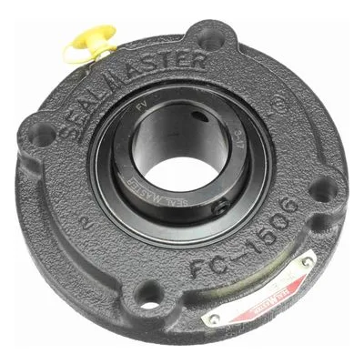 MFC-23 Sealmaster 701800 Mounted Cast Iron Flange Cartridge Ball Bearing 1.4375" (Straight Bore), by Regal Rexnord.