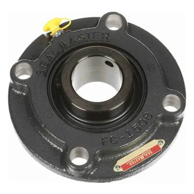 MFC-27C Sealmaster 704142 Mounted Cast Iron Flange Cartridge Ball Bearing 1.6875" (Straight Bore), by Regal Rexnord.