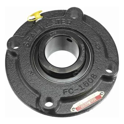 MFC-28 Sealmaster 701804 Mounted Cast Iron Flange Cartridge Ball Bearing 1.75" (Straight Bore), by Regal Rexnord.