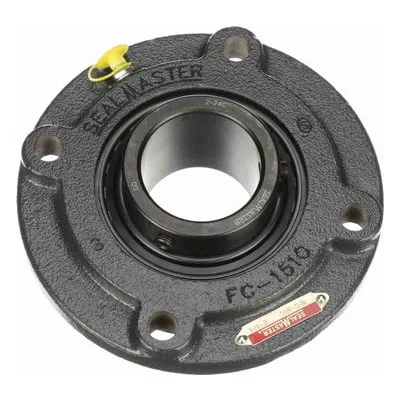 MFC-36C Sealmaster 704147 Mounted Cast Iron Flange Cartridge Ball Bearing 2.25" (Straight Bore), by Regal Rexnord.