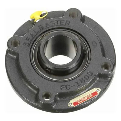 MFCD-28 Sealmaster 702334 Mounted Cast Iron Flange Cartridge Ball Bearing 1.75" (Straight Bore), by Regal Rexnord.
