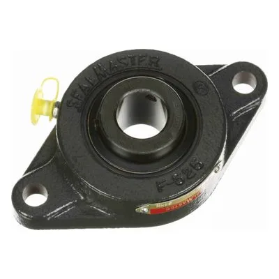 MSFT-15 Sealmaster 700128 Mounted Cast Iron Two Bolt Flange Ball Bearing 0.9375" (Straight Bore), by Regal Rexnord.