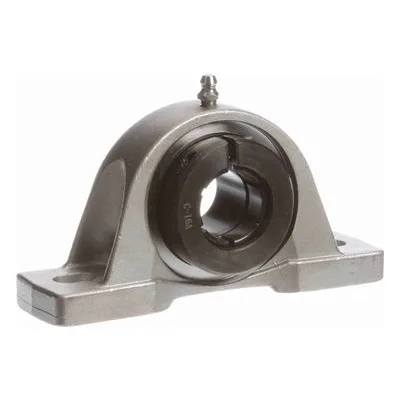 NPL-16TC CR Sealmaster 704474 Mounted Fluoropolymer Coated 2 Bolt Pillow Block Ball Bearing 1" Bore, by Regal Rexnord