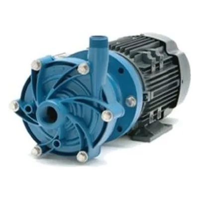 Finish Thompson Pump End DB10P Polypropylene, DB Series Sealless Pumps, FTI DB10 Magnetic Drive Centrifugal