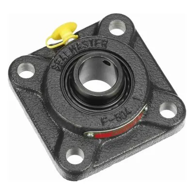 SF-18C Sealmaster 703427 Mounted Cast Iron Four Bolt Flange Ball Bearing 1.125" Straight Bore, by Regal Rexnord.
