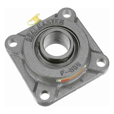 SF-23 Sealmaster 700448 Mounted Cast Iron Four Bolt Flange Ball Bearing 1.4375" Straight Bore, by Regal Rexnord.