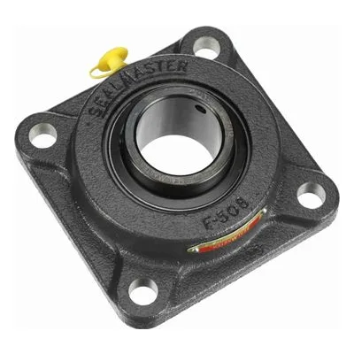 SF-28 Sealmaster 700453 Mounted Cast Iron Four Bolt Flange Ball Bearing 1.75" Straight Bore, by Regal Rexnord.