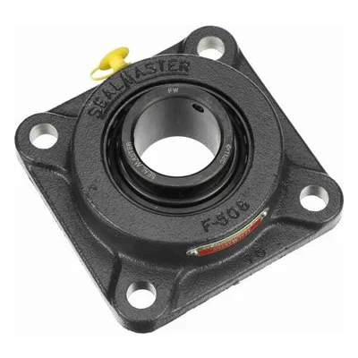SF-28C Sealmaster 703438 Mounted Cast Iron Four Bolt Flange Ball Bearing 1.75" Straight Bore, by Regal Rexnord.