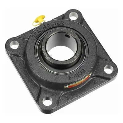 SF-30 Sealmaster 700455 Mounted Cast Iron Four Bolt Flange Ball Bearing 1.875" Straight Bore, by Regal Rexnord.