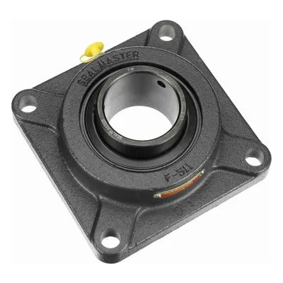 SF-39 Sealmaster 700463 Mounted Cast Iron Four Bolt Flange Ball Bearing 2.4375" Straight Bore, by Regal Rexnord.