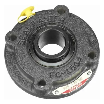 SFC-19 Sealmaster 700507 Mounted Cast Iron Flange Cartridge Ball Bearing 1.1875" Straight Bore, by Regal Rexnord.