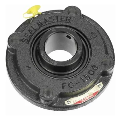 SFC-24C Sealmaster 703498 Mounted Cast Iron Flange Cartridge Ball Bearing 1.5" Straight Bore, by Regal Rexnord.
