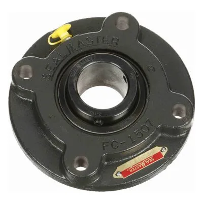 SFC-26 Sealmaster 700515 Mounted Cast Iron Flange Cartridge Ball Bearing 1.625" Straight Bore, by Regal Rexnord.