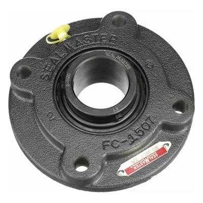 SFC-28C Sealmaster 703502 Mounted Cast Iron Flange Cartridge Ball Bearing 1.75" Straight Bore, by Regal Rexnord.