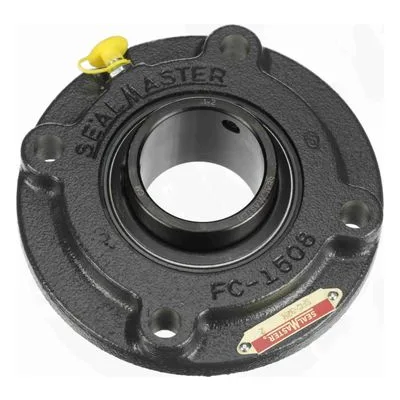 SFC-32R Sealmaster 700520 Mounted Cast Iron Flange Cartridge Ball Bearing 2" Reduced Straight Bore, by Regal Rexnord.