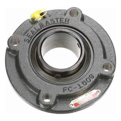 SFC-35 Sealmaster 700523 Mounted Cast Iron Flange Cartridge Ball Bearing 2.1875" Straight Bore, by Regal Rexnord.