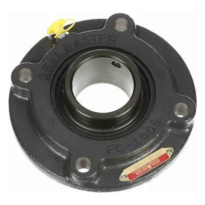 SFC-35C Sealmaster 703508 Mounted Cast Iron Flange Cartridge Ball Bearing 2.1875" Straight Bore, by Regal Rexnord.