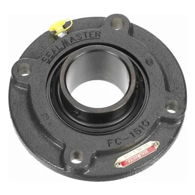 SFC-39C Sealmaster 703511 Mounted Cast Iron Flange Cartridge Ball Bearing 2.4375" Straight Bore, by Regal Rexnord.
