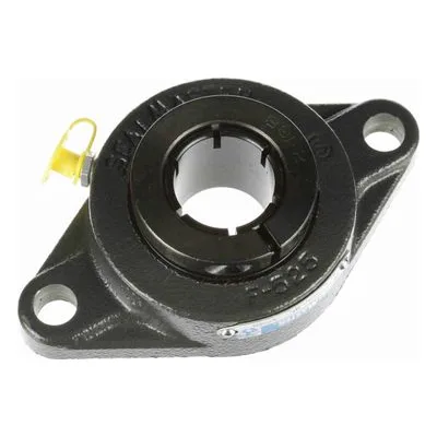 SFT-206TMC Sealmaster 704133 Mounted Cast Iron Two Bolt Flange Ball Bearing 30mm Straight Bore, by Regal Rexnord.