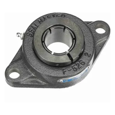 SFT-207TM Sealmaster 702897 Mounted Cast Iron Two Bolt Flange Ball Bearing 35mm Straight Bore, by Regal Rexnord.