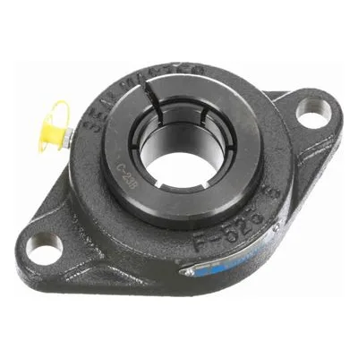 SFT-207TMC Sealmaster 704134 Mounted Cast Iron Two Bolt Flange Ball Bearing 35mm Straight Bore, by Regal Rexnord.