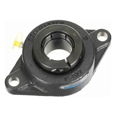 SFT-208TMC Sealmaster 704158 Mounted Cast Iron Two Bolt Flange Ball Bearing 40mm Straight Bore, by Regal Rexnord.