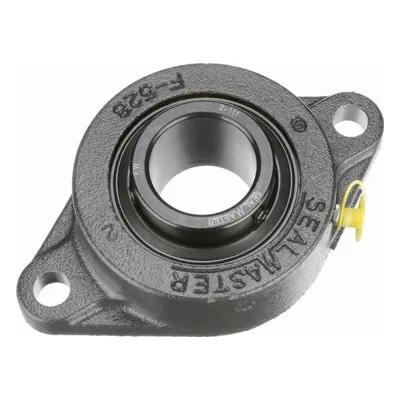 SFT-27 Sealmaster 700555 Mounted Cast Iron Two Bolt Flange Ball Bearing 1.6875" Straight Bore, by Regal Rexnord.