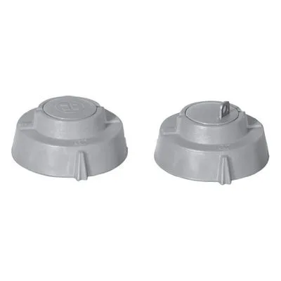 Hayward Flow Control BYVCAPK030, GFPP Cap for BYV Series Butterfly Valve for Sizes 2" - 3" / DN50 - 80