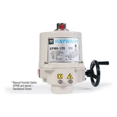 Hayward Flow Control EPM11-120, EP Series Elec Act 1150 lbs 120V Nema 4/4X