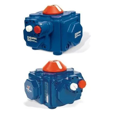 Hayward Flow Control PCD60, PCD60 Model Actuator, Air-to-Air, Rack and Pinion Design fits 14" - 16" Butterfly Valves, Heavy Duty, Man. Override