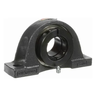 NPMH-39T Sealmaster 704329 Gold Line Material Handling Mounted Cast Iron Two Bolt Pillow Block Ball Bearing.