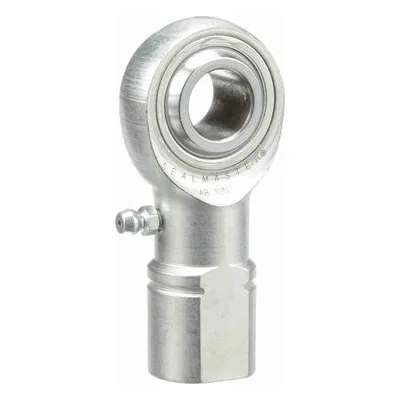 AR 10N Sealmaster 1451001000 Female Rod End Bearing, 3-Piece Greaseable Carbon Steel Race, 0.625" Bore, by Regal Rexnord