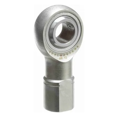 AR 12 Sealmaster 1451200000 Female Rod End Bearing, Three-Piece Rod End Carbon Steel Race, 0.75" Bore, by Regal Rexnord.