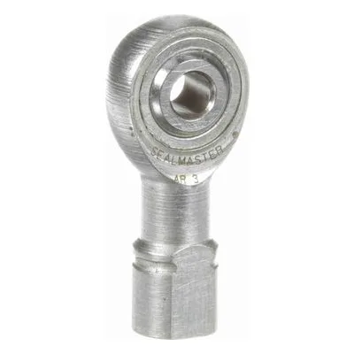 AR 3 Sealmaster 1450300000 Female Rod End Bearing, Three-Piece Rod End Carbon Steel Race, 0.1875" Bore, by Regal Rexnord
