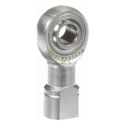 AR 6 Sealmaster 1450600000 Female Rod End Bearing, Three-Piece Rod End Carbon Steel Race, 0.375" Bore, by Regal Rexnord.