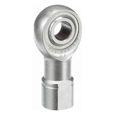 AR 8 Sealmaster 1450800000 Female Rod End Bearing, Three-Piece Rod End Carbon Steel Race, 0.5" Bore, by Regal Rexnord.
