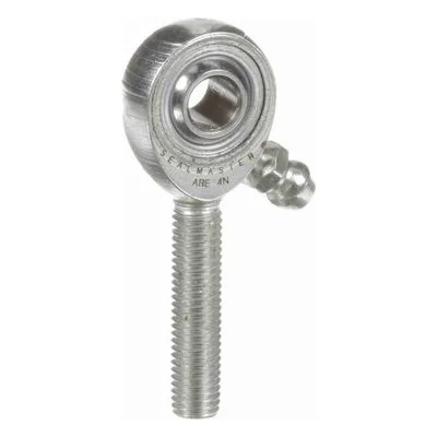 ARE 4N Sealmaster 1440401000 Male Rod End Bearing, Three-Piece Greaseable Carbon Steel Race, 0.25" Bore, by Regal Rexnord