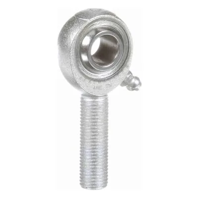 ARE 7N Sealmaster 1440701000 Male Rod End Bearing, 3-Piece Greaseable Carbon Steel Race, 0.4375" Bore, by Regal Rexnord