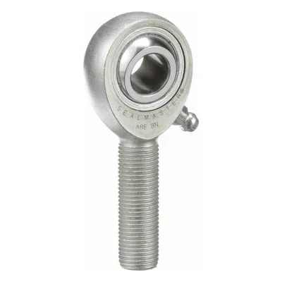ARE 8N Sealmaster 1440801000 Male Rod End Bearing, Three-Piece Greaseable Carbon Steel Race, 0.5" Bore, by Regal Rexnord.