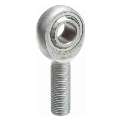 AREL 10 Sealmaster 1541000000 Male Rod End Bearing, Three-Piece Rod End Carbon Steel Race, 0.625" Bore, by Regal Rexnord
