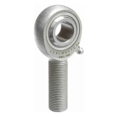 AREL 10N Sealmaster 1541001000 Male Rod End Bearing, 3-Piece Greaseable Carbon Steel Race, 0.625" Bore, by Regal Rexnord