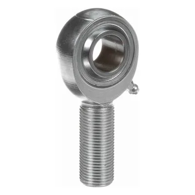 AREL 12N Sealmaster 1541201000 Male Rod End Bearing, 3-Piece Greaseable Carbon Steel Race, 0.75" Bore, by Regal Rexnord