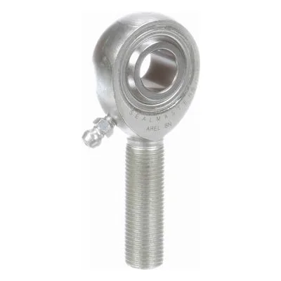 AREL 8N Sealmaster 1540801000 Male Rod End Bearing, Three-Piece Greaseable Carbon Steel Race, 0.5" Bore, by Regal Rexnord