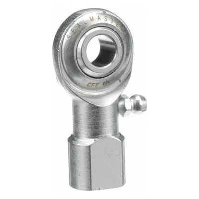 CFF 6N Sealmaster 1490601000 Female Rod End Bearing, Two-Piece Greaseable Race, 0.375" Bore, by Regal Rexnord.