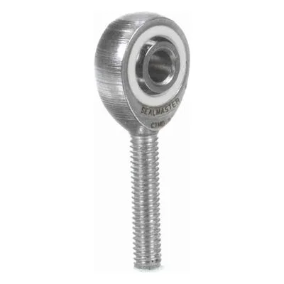 CTMD 3 Sealmaster 1460300000 Male Rod End Bearing, Three-Piece Rod End DELRIN Race, 0.1875" Bore, by Regal Rexnord.