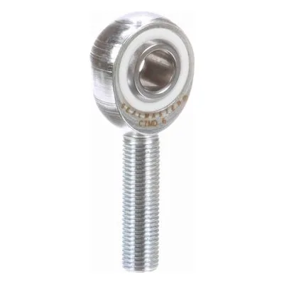 CTMD 6 Sealmaster 1460600000 Male Rod End Bearing, Three-Piece Rod End DELRIN Race, 0.375" Bore, by Regal Rexnord.