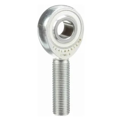 CTMD 8 Sealmaster 1460800000 Male Rod End Bearing, Three-Piece Rod End DELRIN Race, 0.5" Bore, by Regal Rexnord.