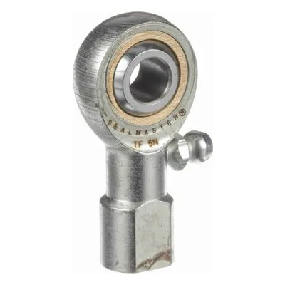 TF 5N Sealmaster 1430501000 Female Rod End Bearing, Three-Piece Greaseable Bronze Race, 0.3125" Bore, by Regal Rexnord.