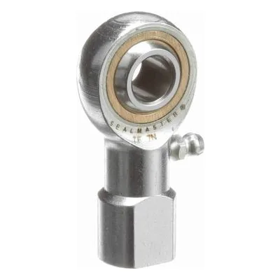 TF 7N Sealmaster 1430701000 Female Rod End Bearing, Three-Piece Greaseable Bronze Race, 0.4375" Bore, by Regal Rexnord.